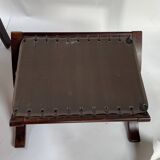 Fauteuil et ottoman tissu Dedar.