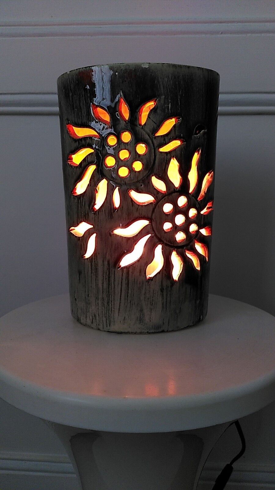 Vallauris ceramic lamp