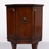 Armoire à liqueur en forme d'octangle des années 1950 en Angleterre