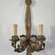 Bronze wall light in the Louis XVI style
