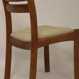 Set of 4 chairs dyrlund year 60 in teak