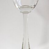 Set of 10 Flight wine glasses from the 60s