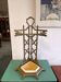 Bamboo imitation umbrella stand in enamelled cast iron circa 1930