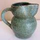 Zoomorphic pitcher in fat lava ceramic, signed Accolay, 1960s/1970s