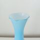 Set of 5 pastel opaline soliflore vases