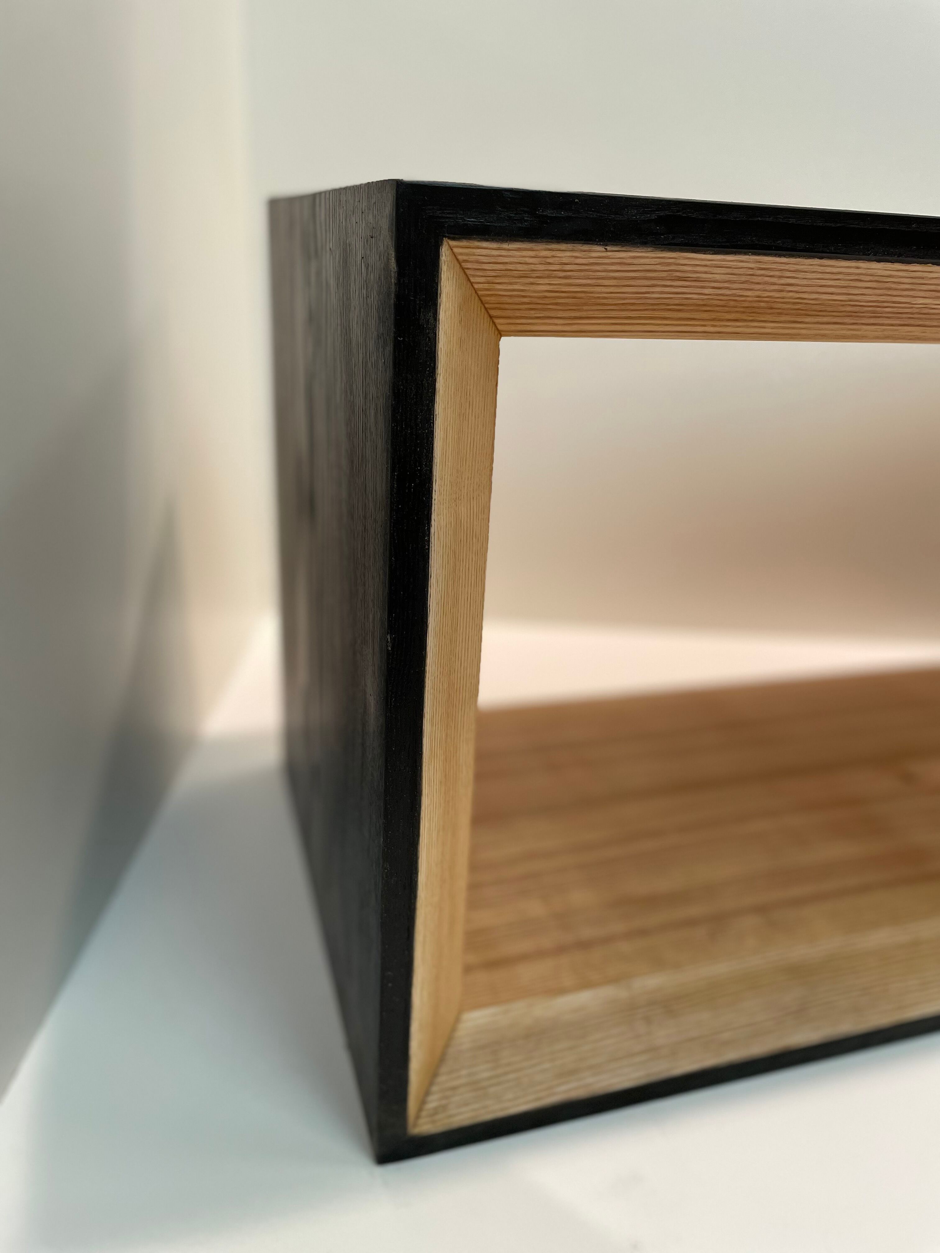 Two-tone ash coffee table