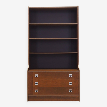 Oak bookcase, Danish design, 1970s, production: Denmark