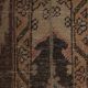 Vintage Turkish hallway rug 53x635 cm