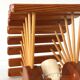 Lampe vintage en bois