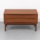 Teak Lowboard with Drawers, 1960s