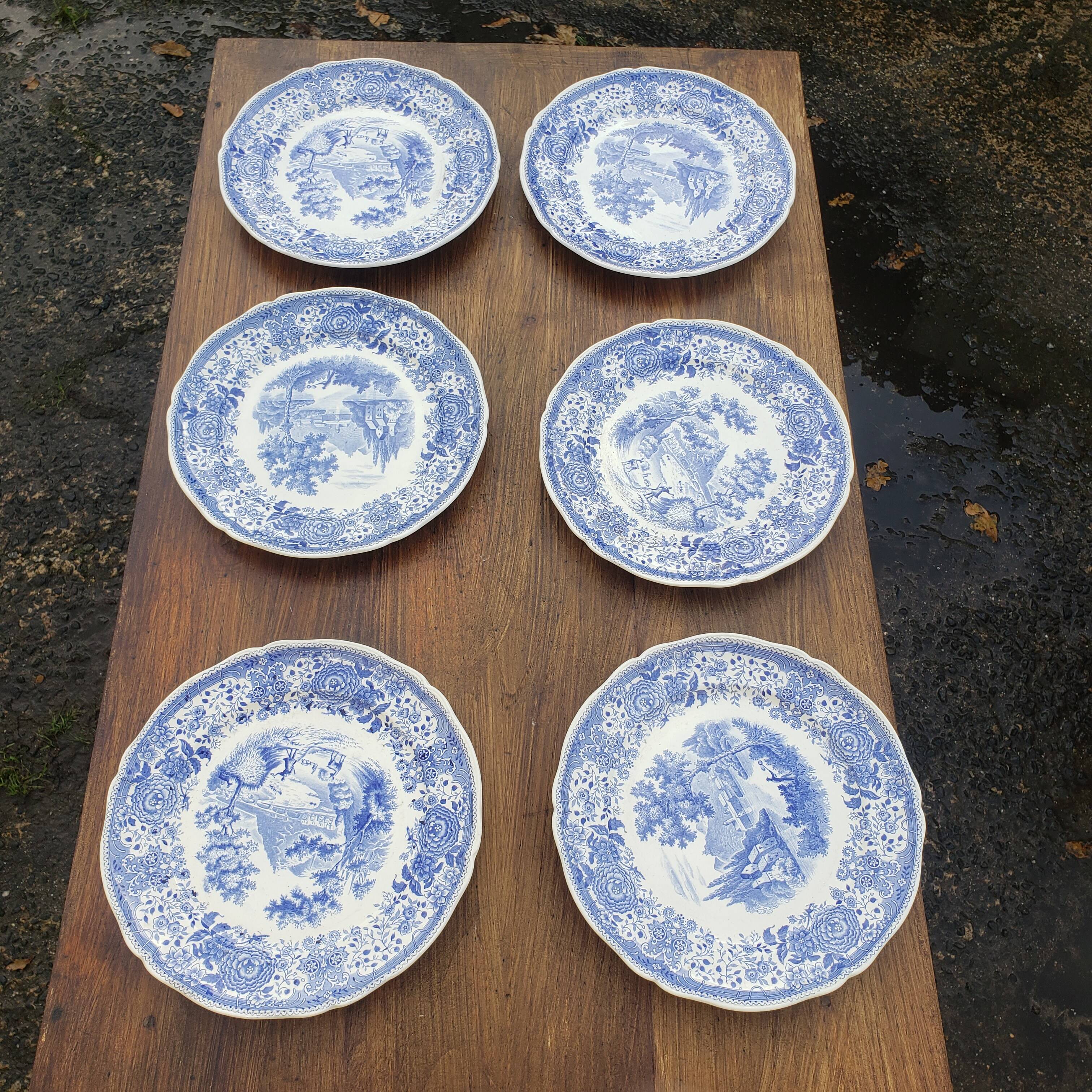 24 flat plates Villeroy and Boch model Bungerland