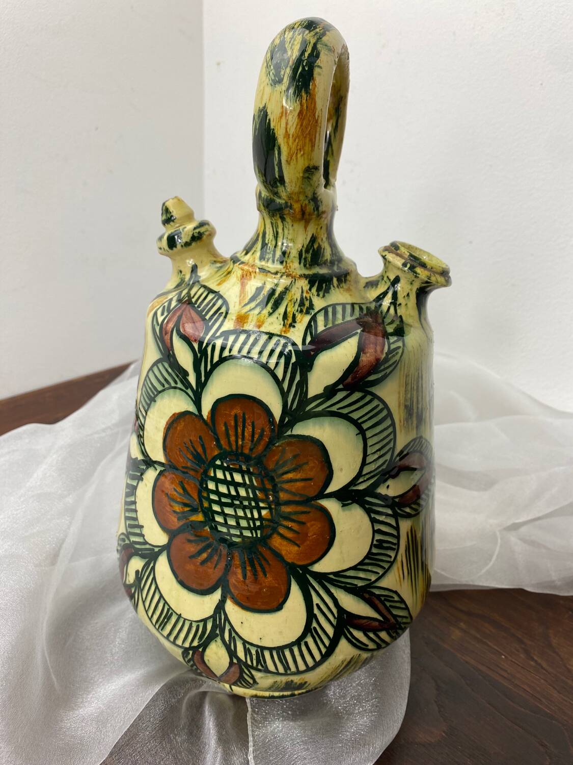 Old ceramic goat/jug
