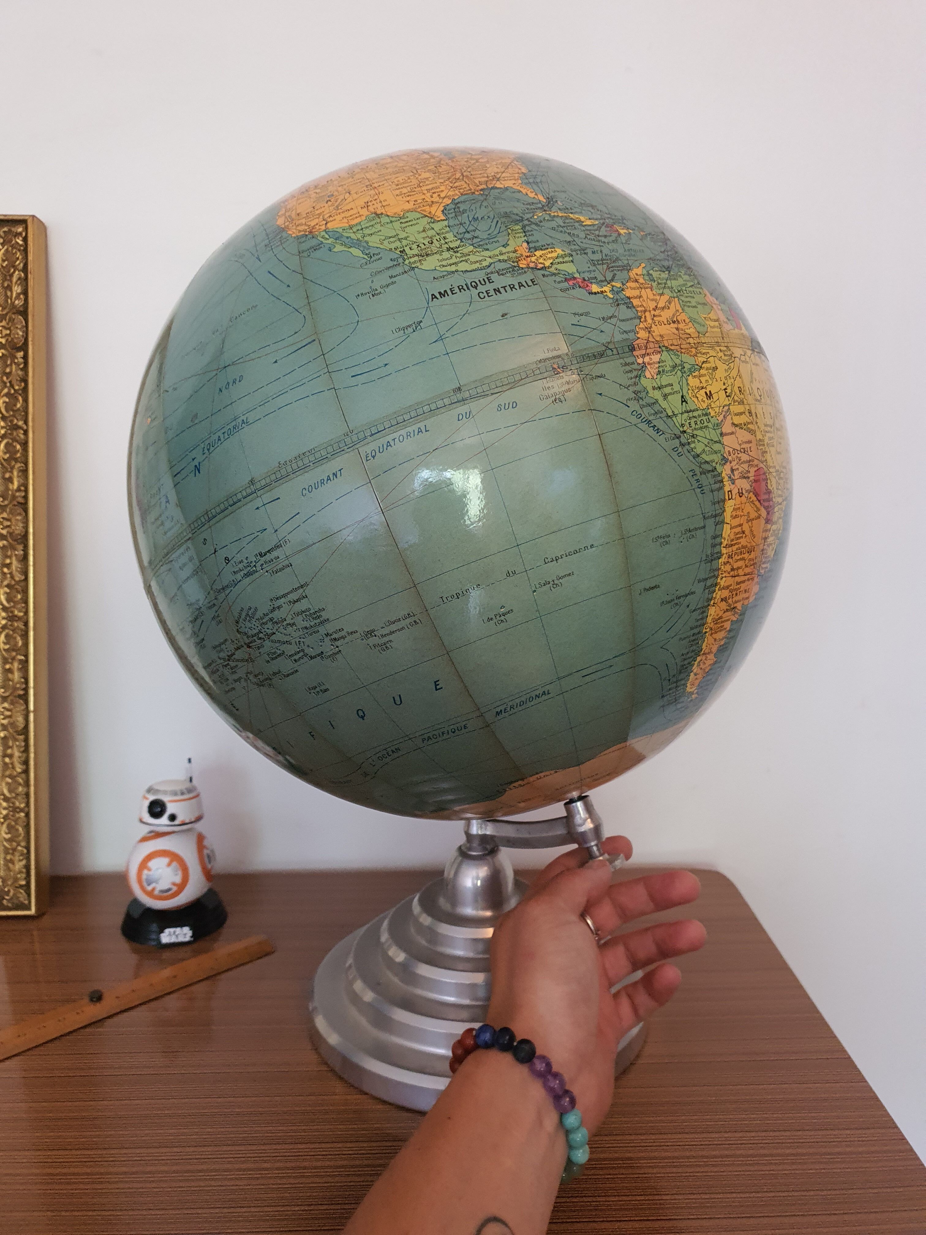 Old world map Girard and Barrere