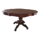Walnut violin table with 2 drawers