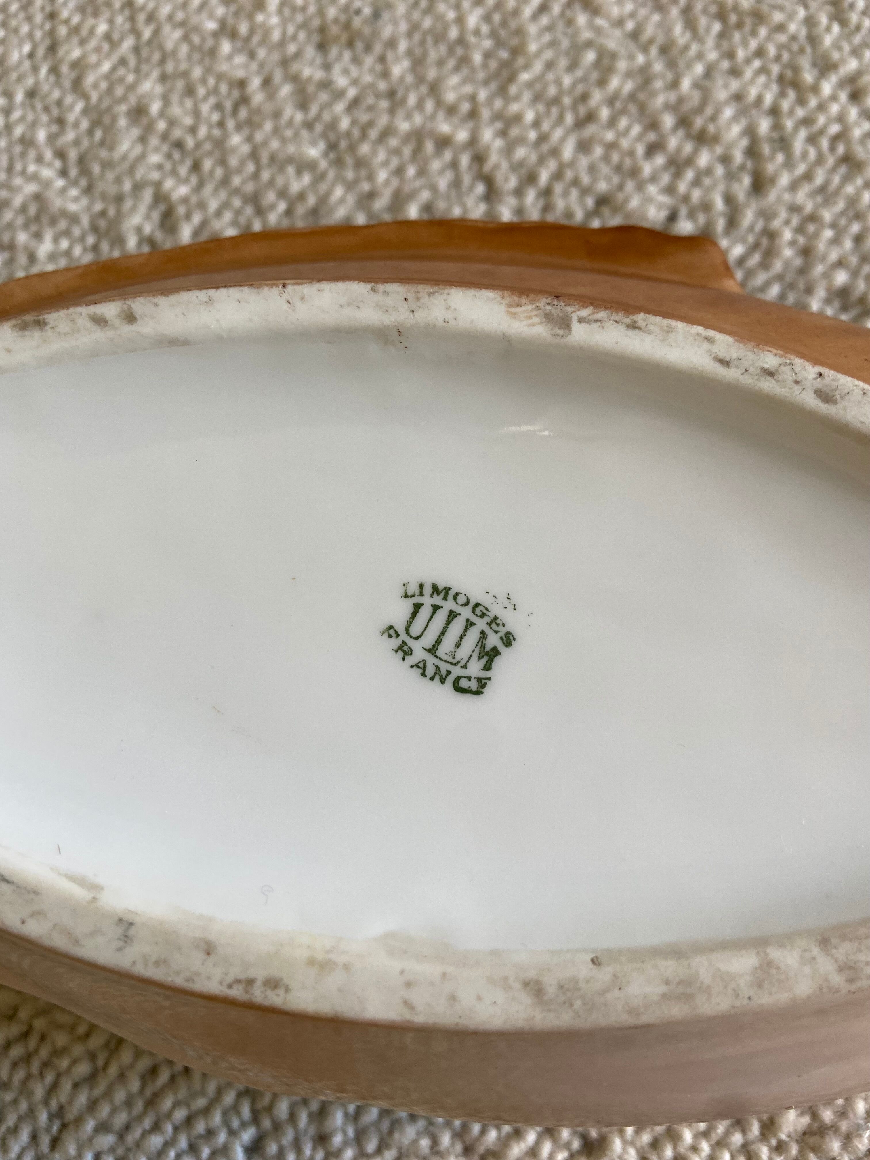 Ceramic fish "limoges"