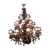 Grapefruit chandelier