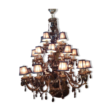 Grapefruit chandelier