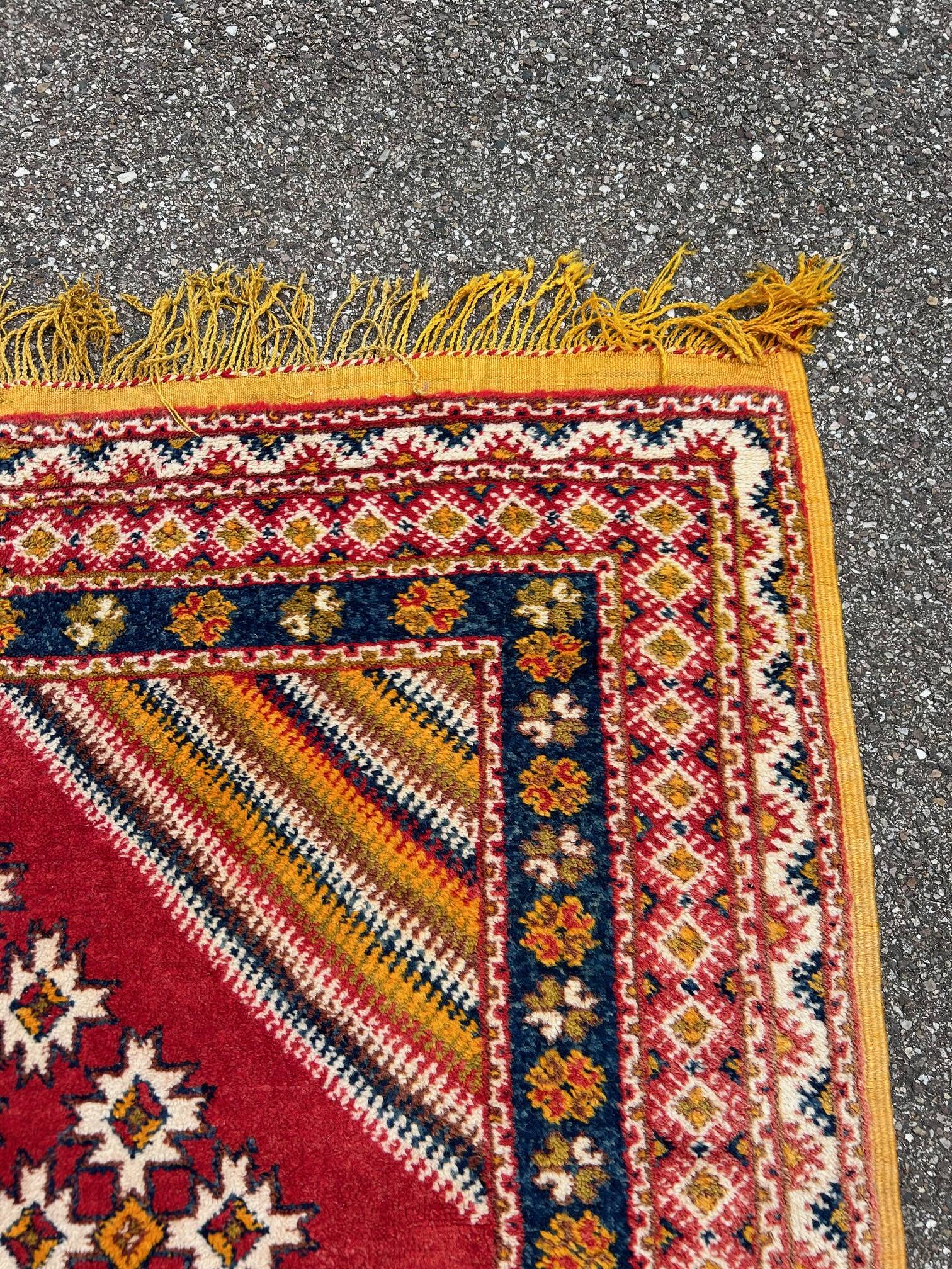 vintage berber rug