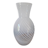 Murano handcrafted blown glass vase