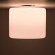 Large Prof Wilhelm Wagenfeld Opaline Pendant Lamp 1930s