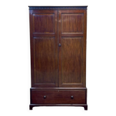Early 20th century English mahogany wardrobe