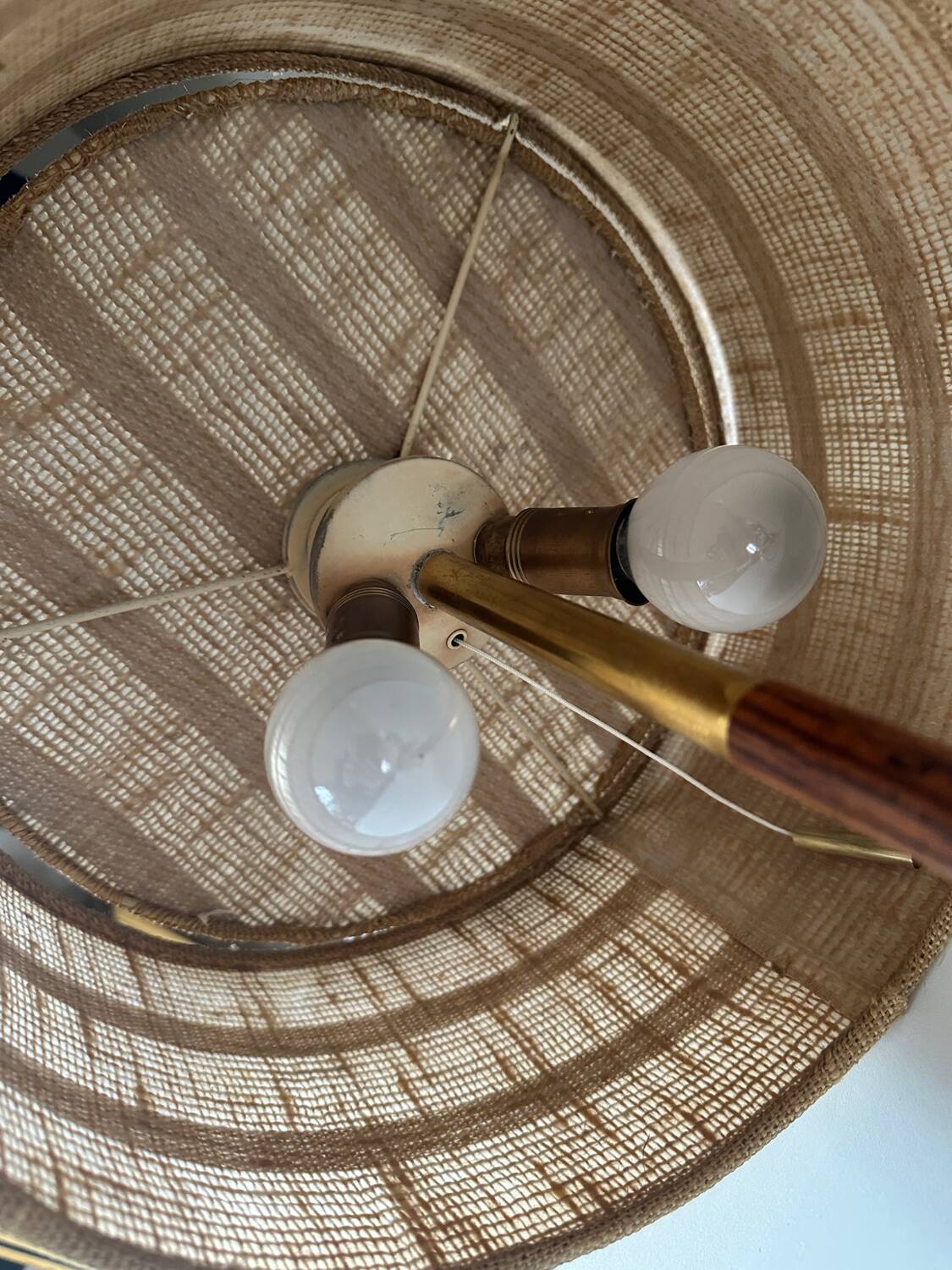 Lampe vintage design scandinave années 60