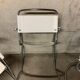 Lot of three vintage tubular armchairs from the 70's
