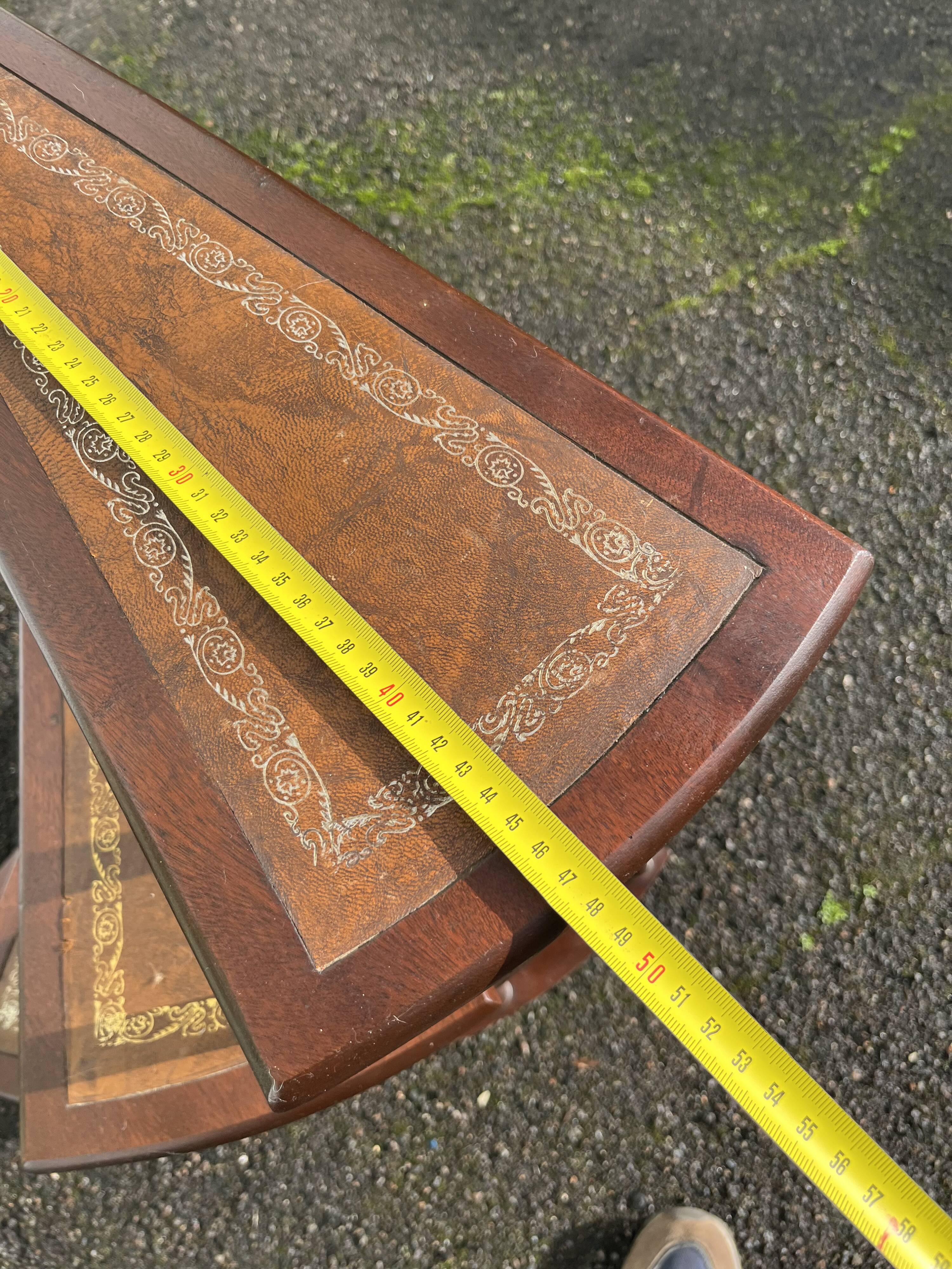 Victorian Leather Library Staircase, England