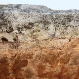 Set of 3 vintage 1960s fiber cement planters