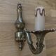 Golden wall sconces