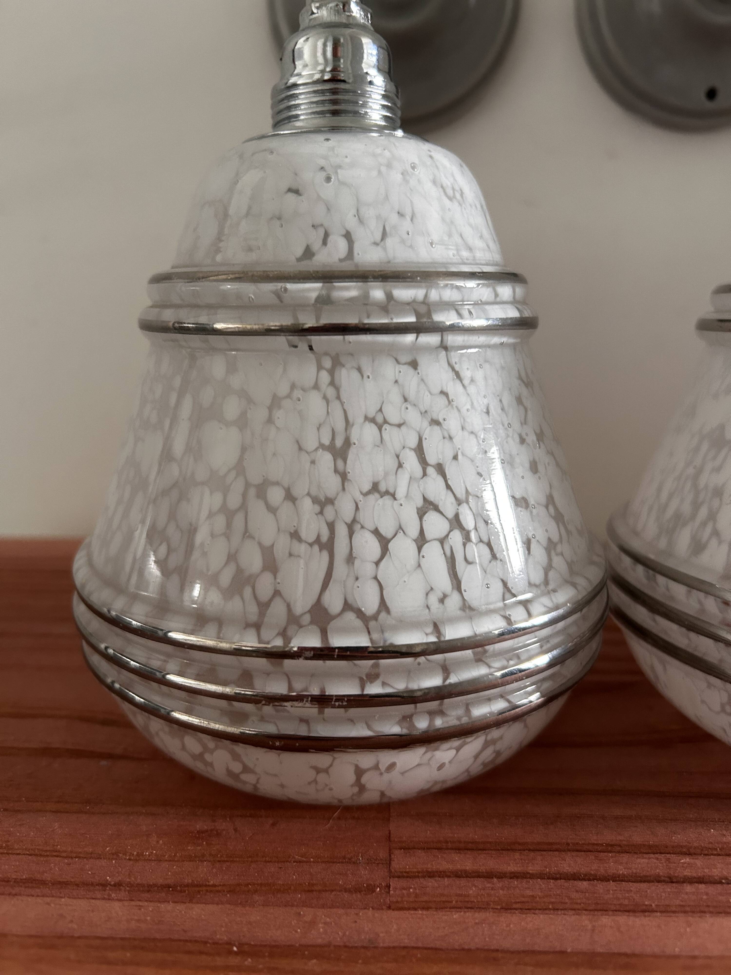 Pair of vintage wall lights