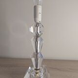 Lampe de chevet en verre acrylique années 1960