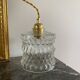 Suspension with vintage glass globe