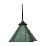 Suspension cone enamelled sheet metal