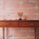 Bureau Console Moderniste en Acajou – Dans le goût de Maxime Old Années 40