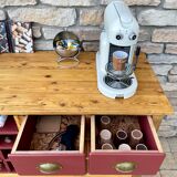 Old furniture by trade, 6 drawers and 12 bottle lockers