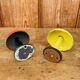 Vintage metal coat hooks duo