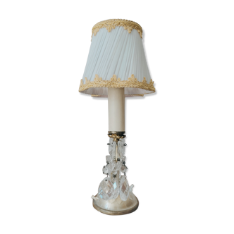 Bohemian glass lamp