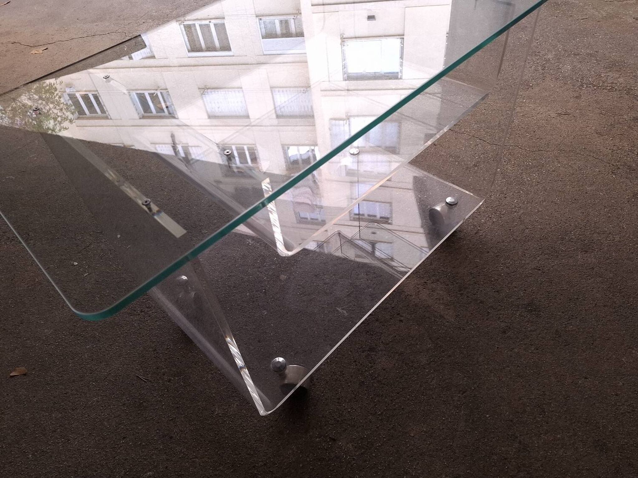 David Lange rolling table for Roche Bobois