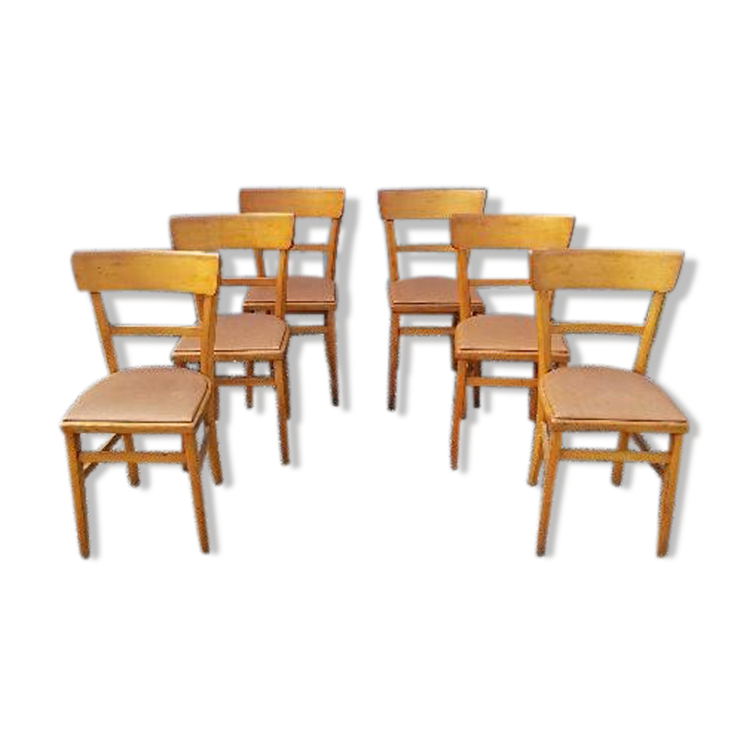 6 bistro bar chairs