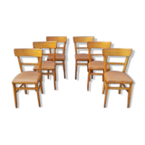 6 bistro bar chairs