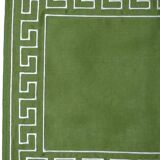Sets de table grecs brodés en vert