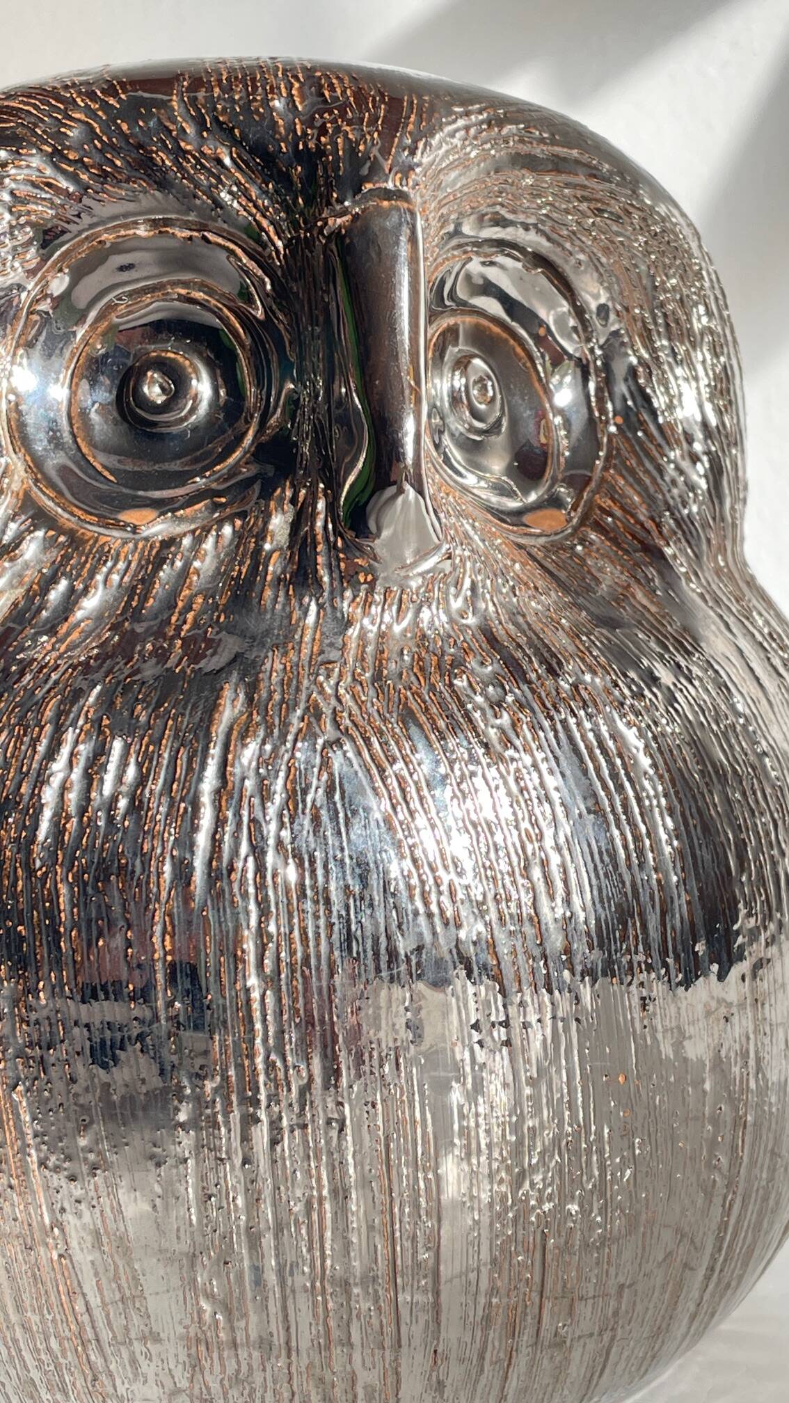 Owl Ceramic by Aldo LONDI