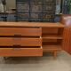 Small vintage teak low cabinet 1960
