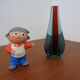 Murano Glass Teardrop Vase by Flavio Poli, 1960s