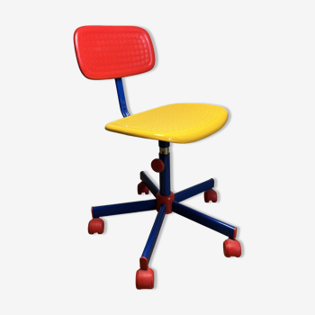Children’s desk chair on wheels by ikea