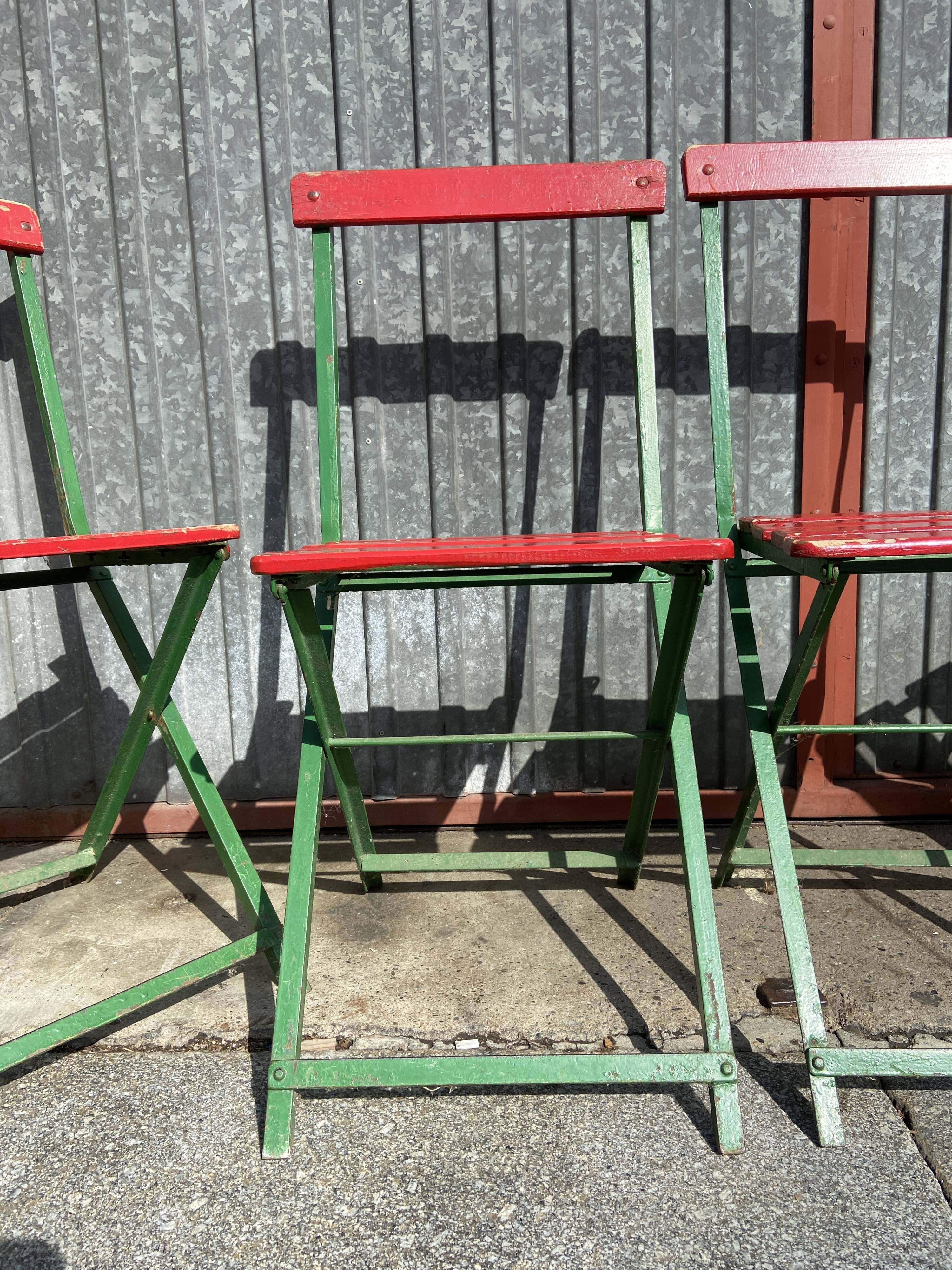 4 chairs folding brewery terrace beer Moritz Pfaffenhoffen