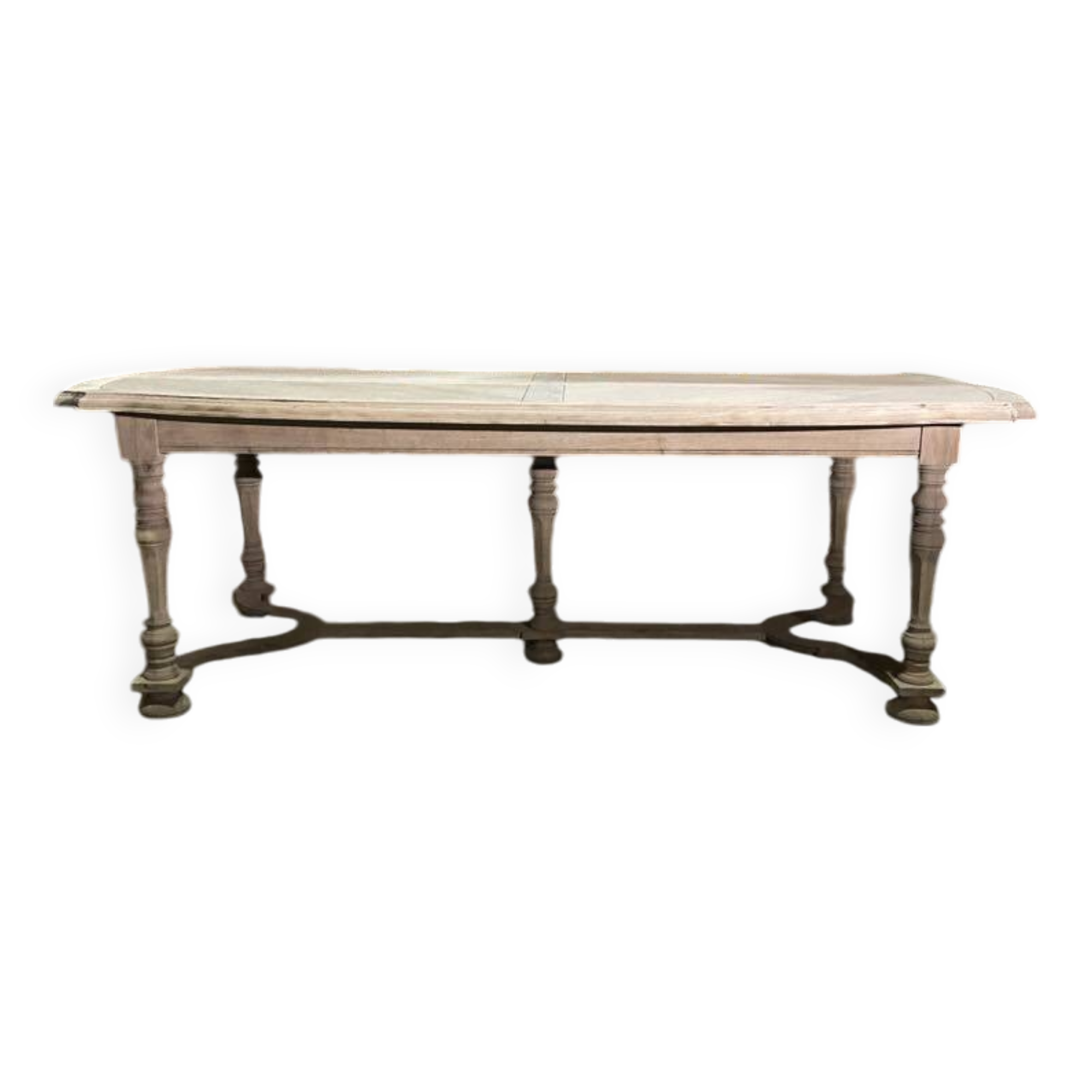 Large table in raw wood