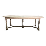 Large table in raw wood