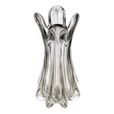 Vase en verre de Murano sommerso forme fleur